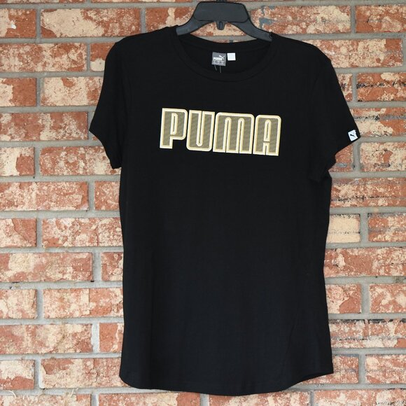 Puma Black Tee - Picture 1 of 3
